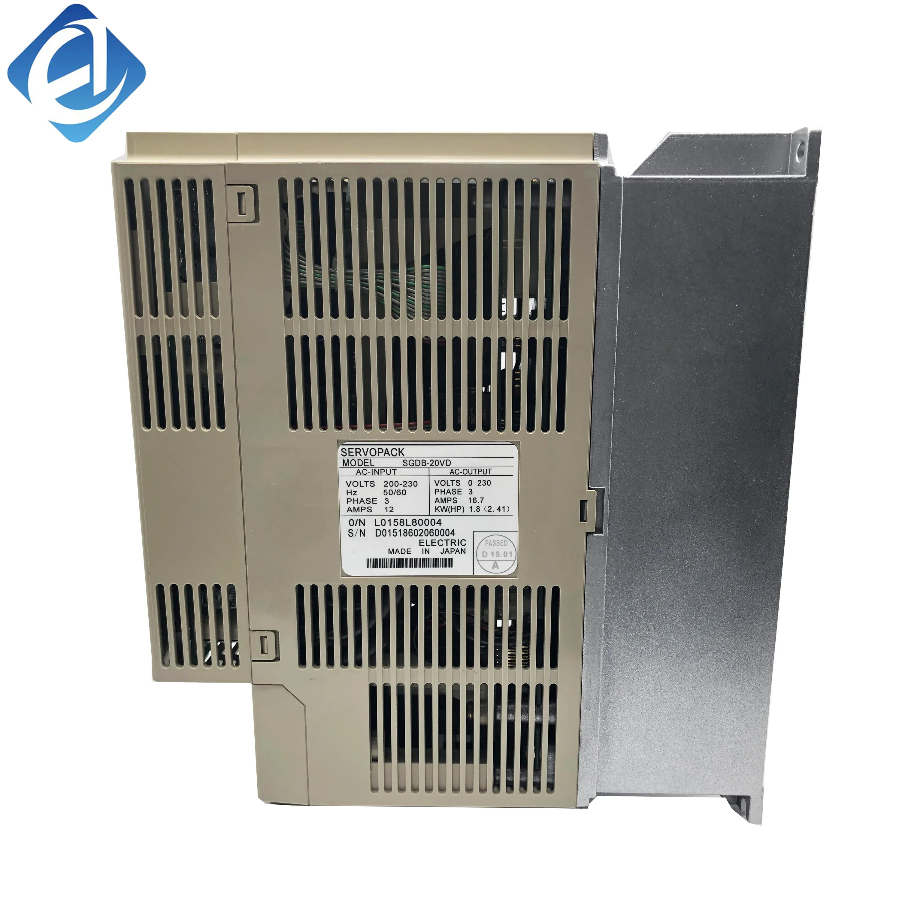 오리지널 SGDB-20VD Sgdb20vd AC 서보 드라이버