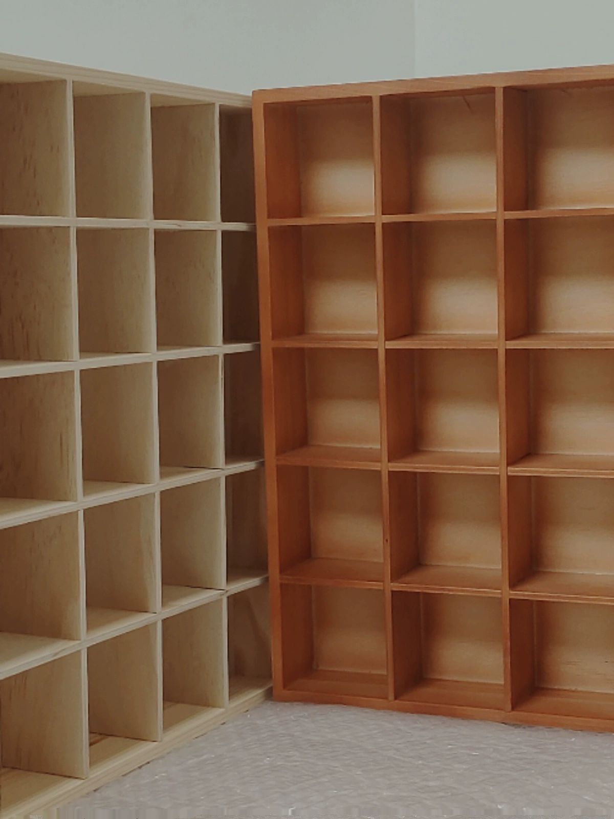 원목 수납 상자 칸막이 정리함