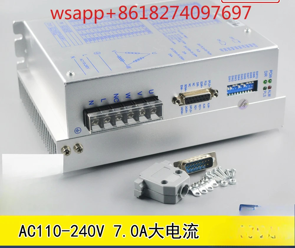 3상디지털 스텝퍼 모터 드라이버 DM3722 86 110 130 AC 110-220V 7 10A