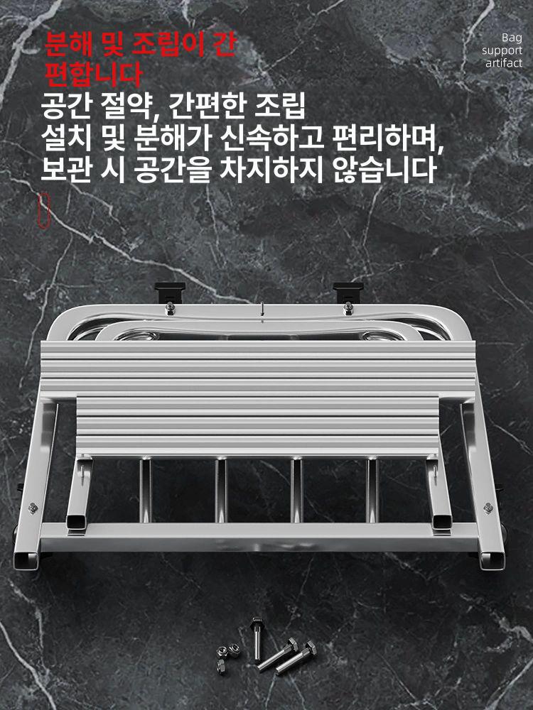마대걸이 프레임 마대거치대 일반모델 원형 홀더 지지대 대용량 바퀴없음 톤백 거치대 - 상세 이미지 5