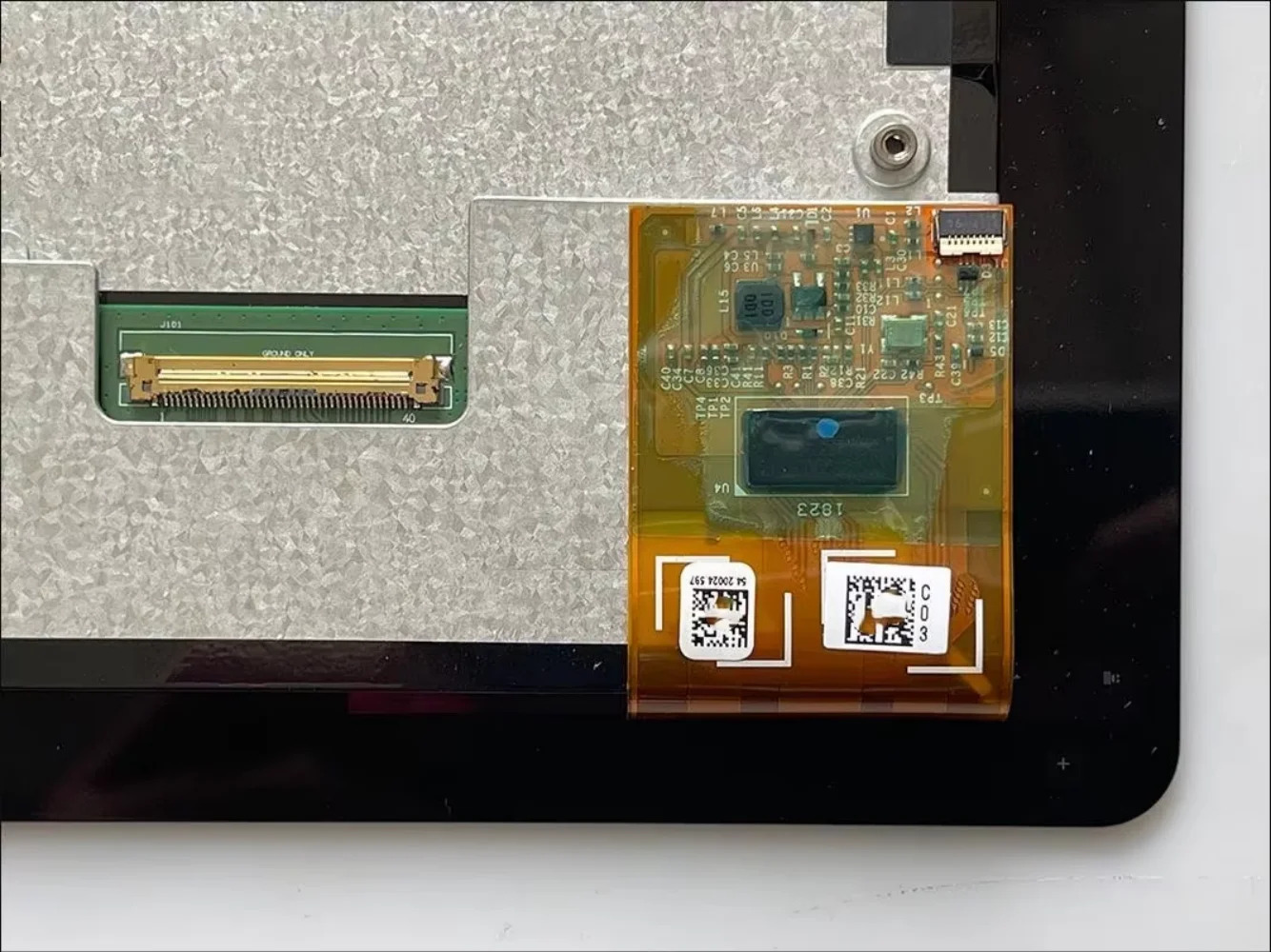 Untuk Asli Baru 10.1 Inci G101EVT03.0 패널 Tampilan LCD dengan Layar Sentuh 용량성 1280  800