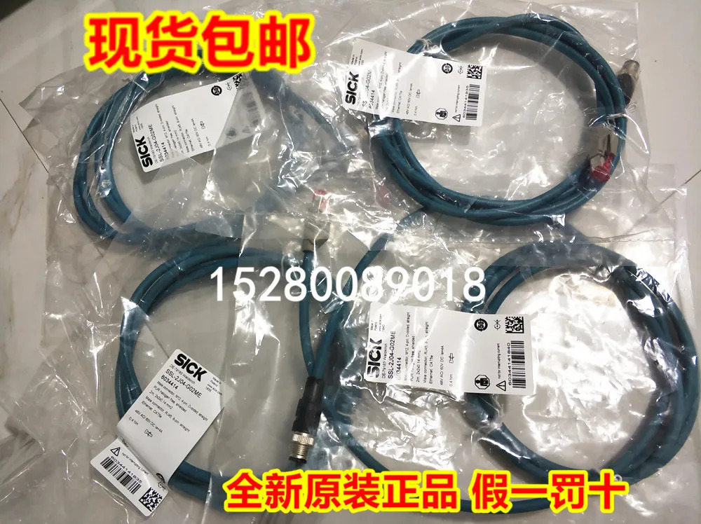 6034414 SSL-2J04-G02ME 스캐너 이더넷 케이블 SSL-2J04-G05ME