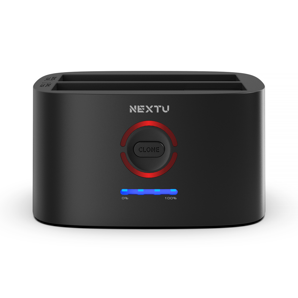USB 3.0 2베이 외장 하드 복사기 HDD 도킹 스테이션 리더기 SSD 카피 하드독 - 상품 이미지