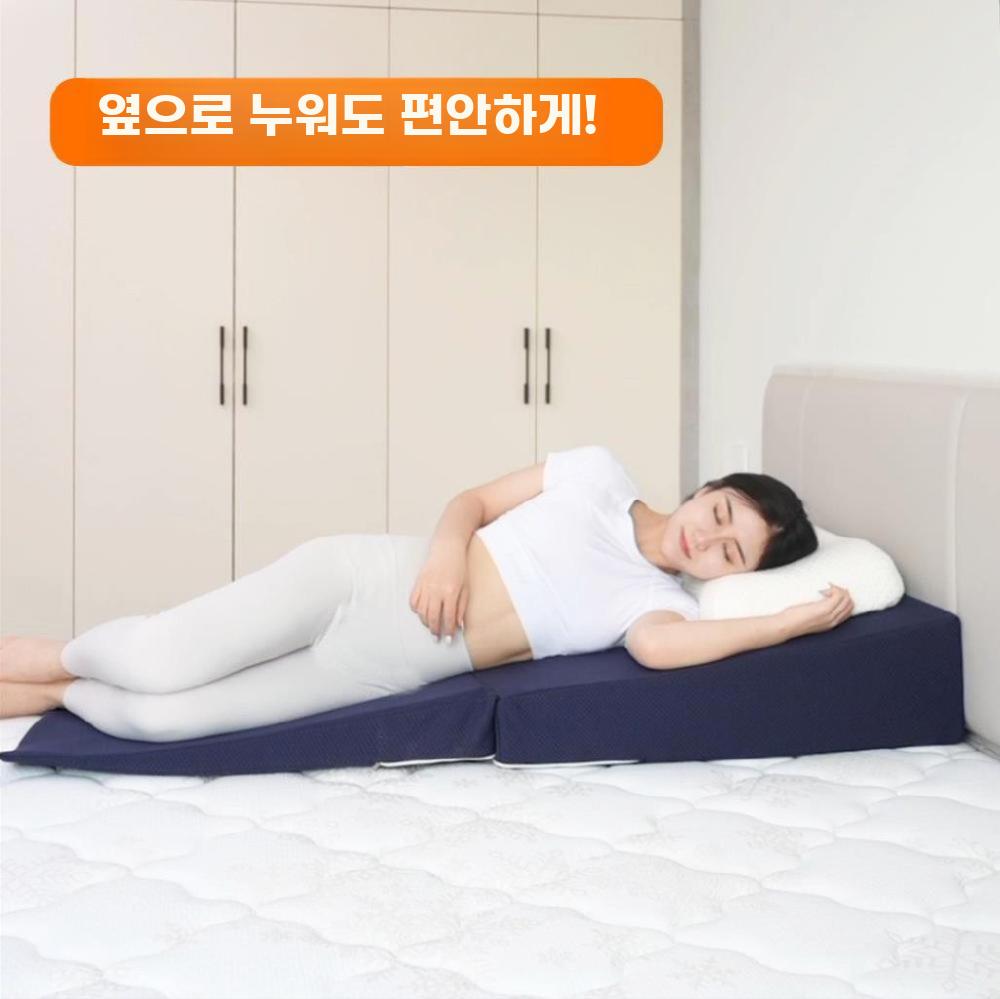전신 경사 침대 매트 편안한 상체 지지 삼각 쿠션 베개 - 상세 이미지 5