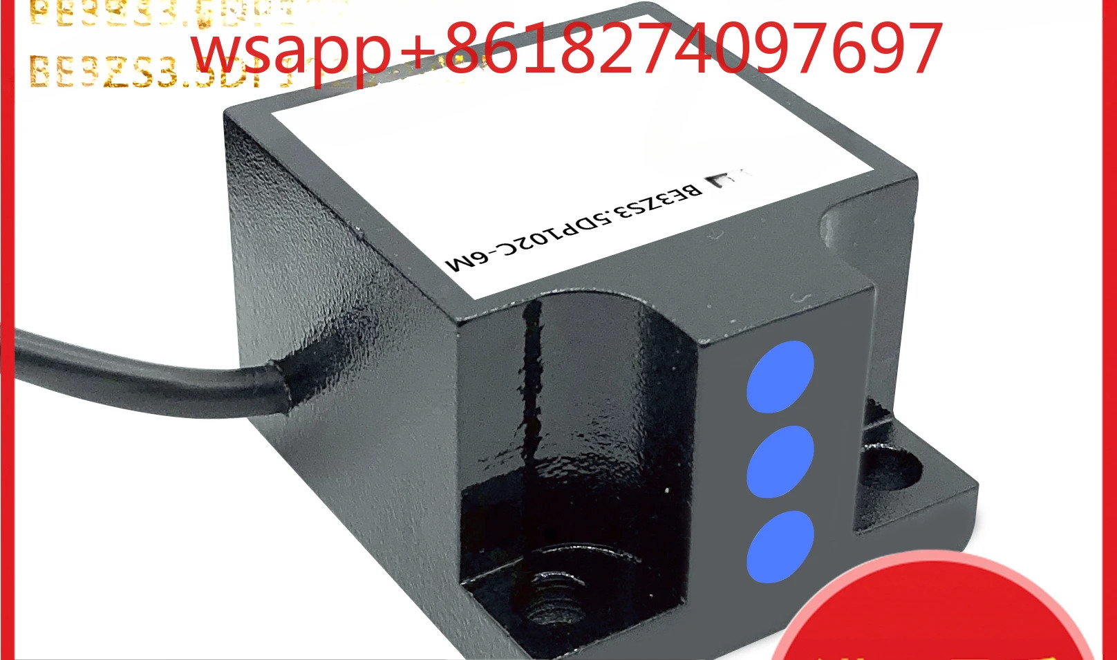 공작 기계 3 헤드 조합 리미트 트래블 스위치 BE3ZS3.5DP102C-6M 9M 12M 금속 쉘