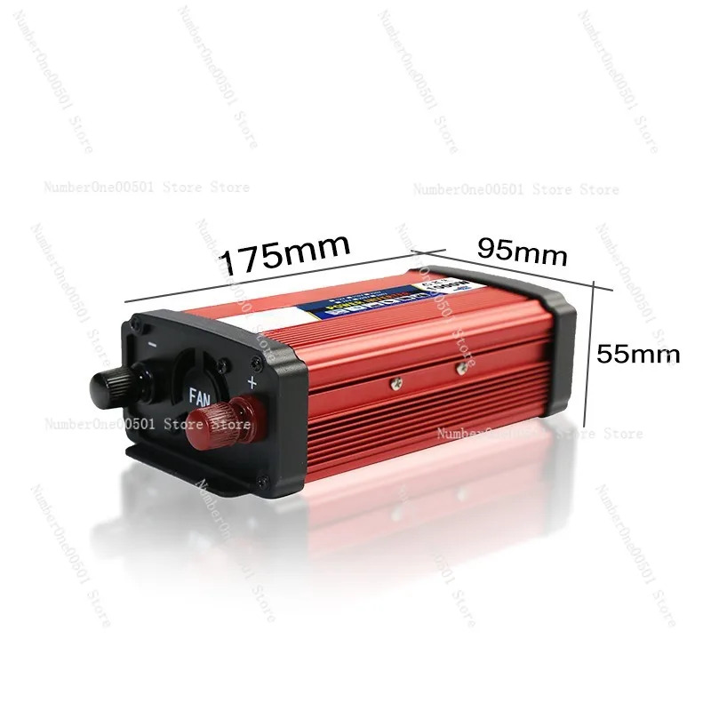 듀얼 USB 레드 카 인버터 전력 보정 파형 변환기 1000W