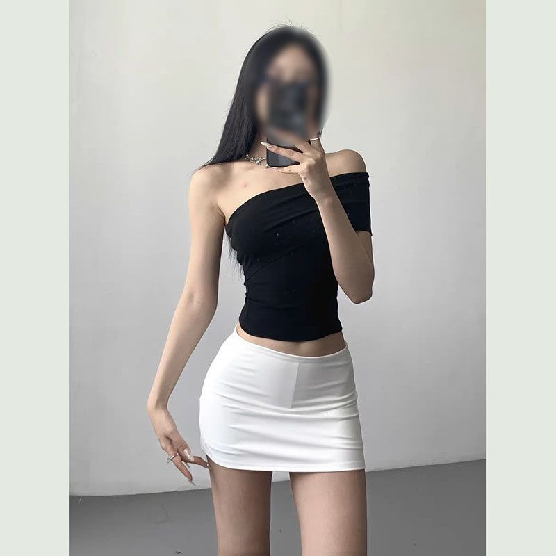 여성 초미니 호피 스커트 바디콘 H라인 클럽룩 bying24 이미지 7