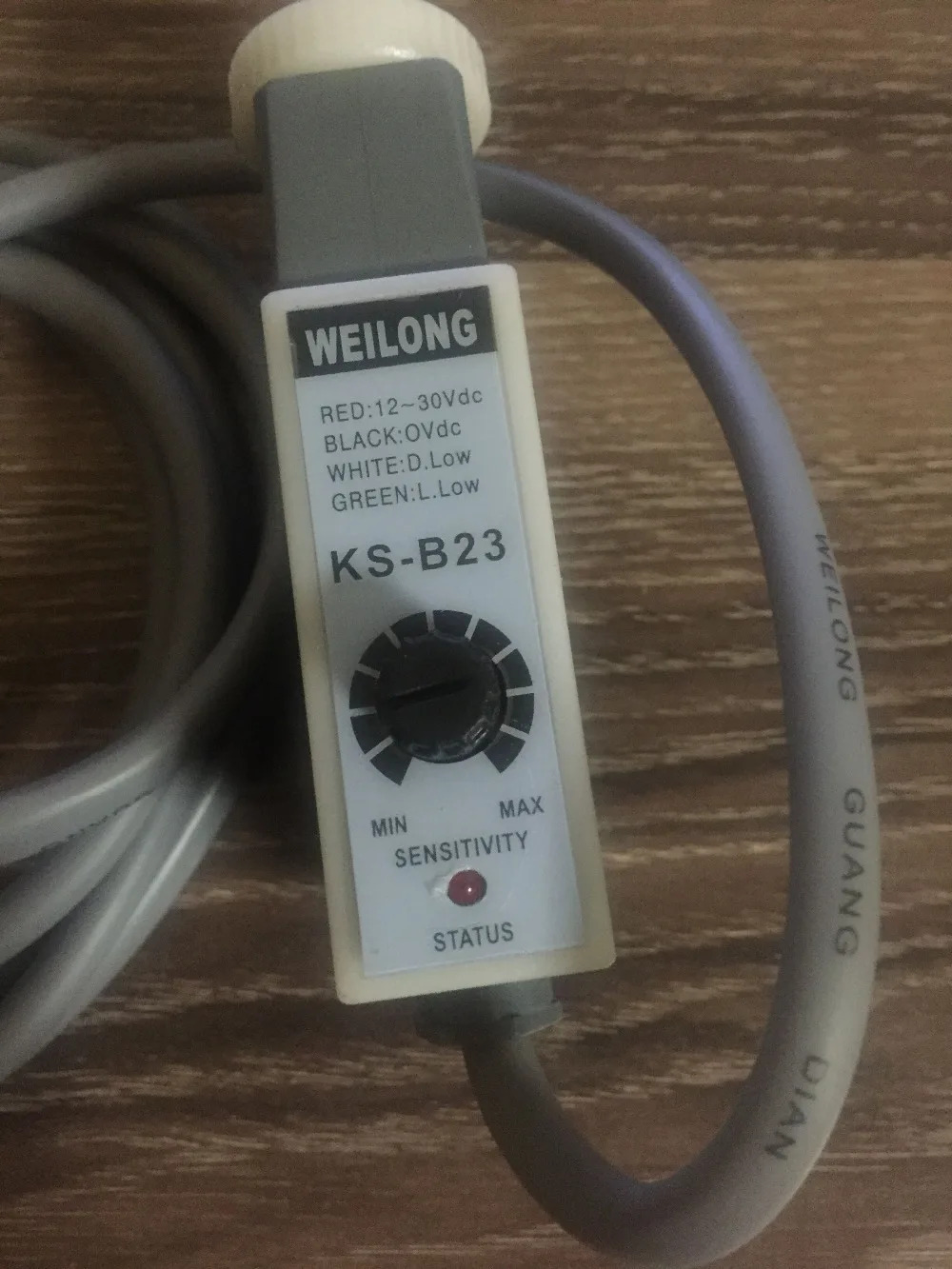 WEILONG 컬러 보정 KS-B23 신 식품 기계 12-30VDC