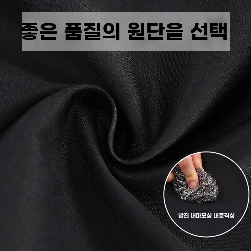 미용실 주방 애견미용 긴팔 빅 A. 625 멜빵 프리미엄 조절 가능한 작은 부파 옅은 회색 - 상세 이미지 2