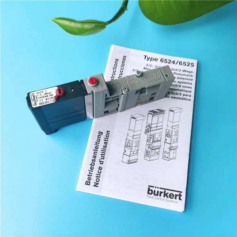 Burkert 6524 솔레노이드 밸브 C 24V 2.5-10 bar 00186260 포장 Baodi 오리지널