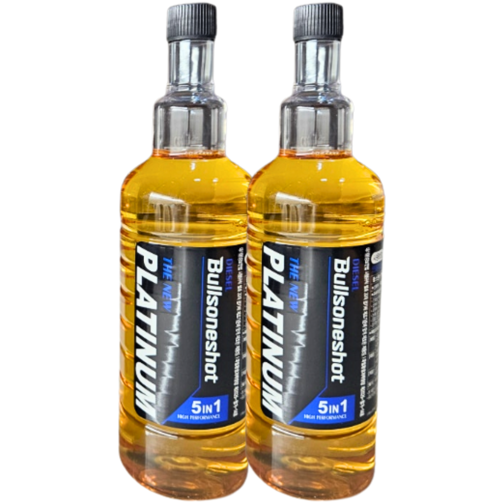 불스원샷 플래티넘 연료첨가제 5in1 500ml (경유) x2개 - 상품 이미지