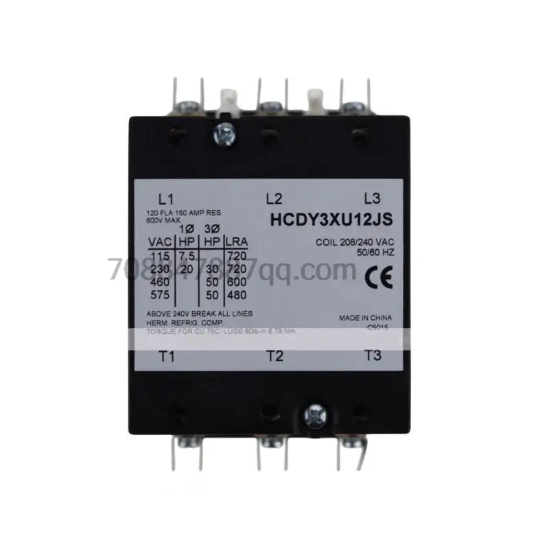 HCDY3XU12JS 208V-240VAC 120A