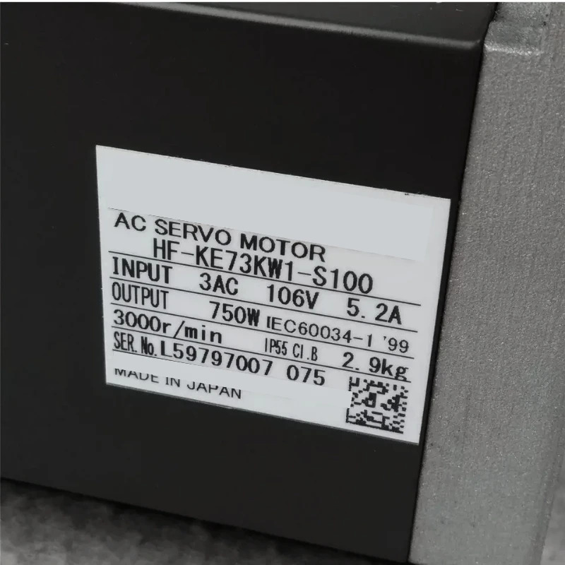새 HF-KE73KW1-S100 서보모터 신속