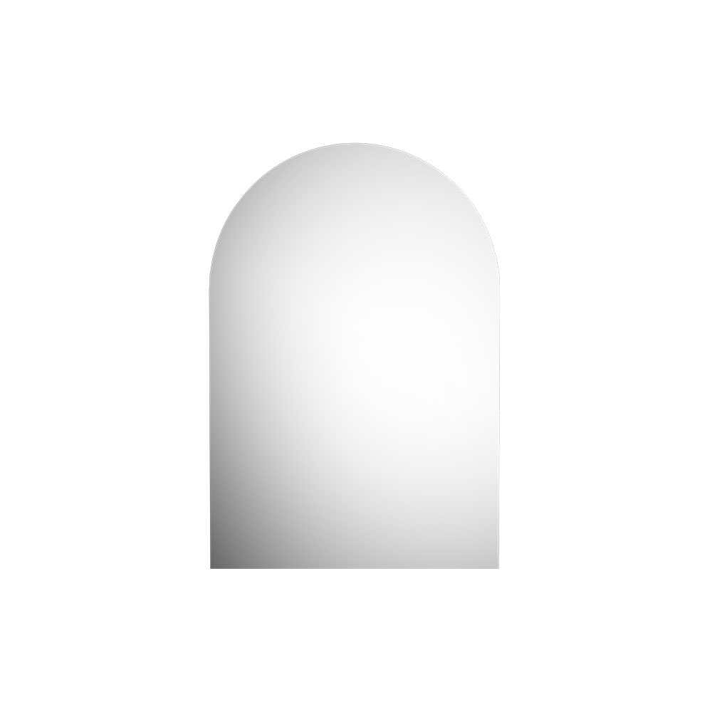 루바인 NFHO55801 하프오발 노프레임 거울 550 - 상품 이미지