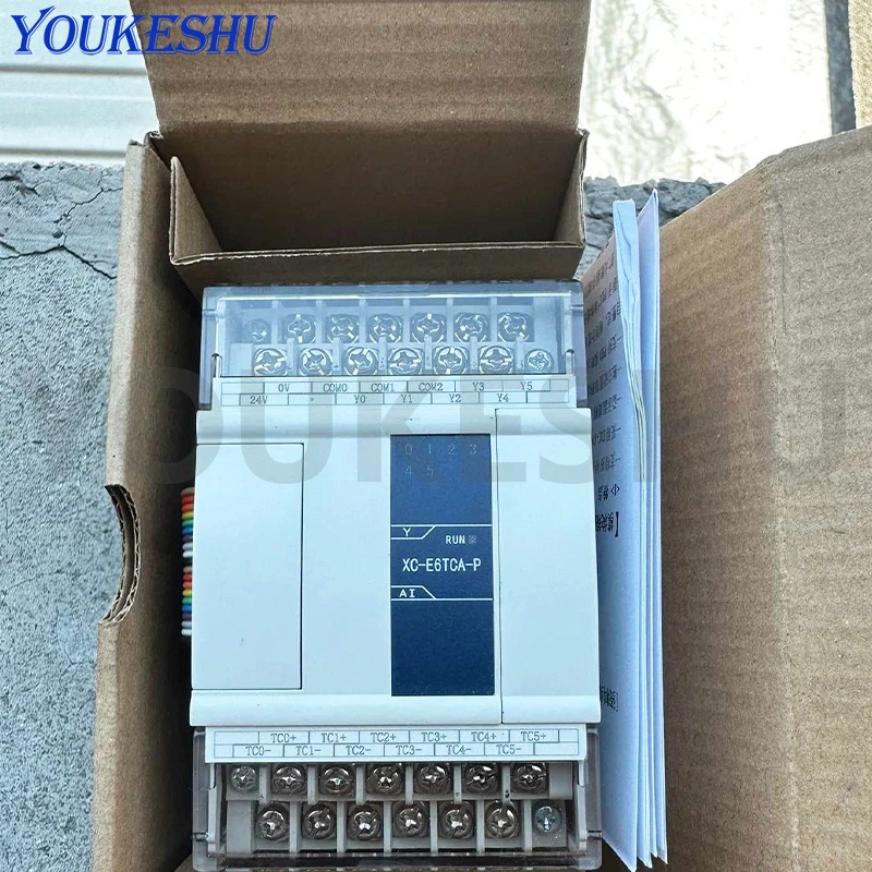 오리지널 XC-E6TCA-P 6 채널 열전대 온도 확장 포장