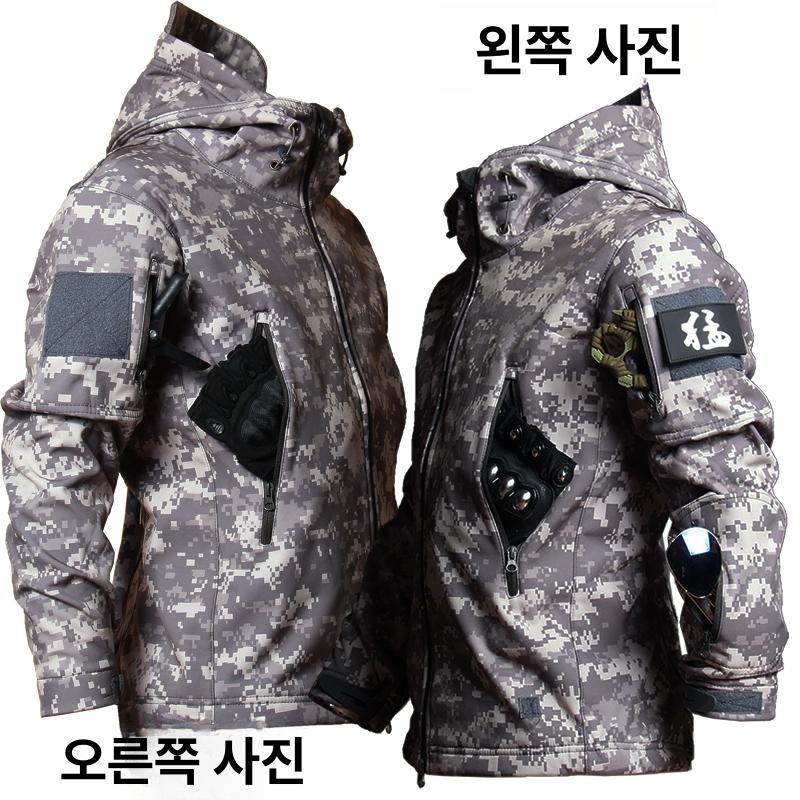 겨울 전술복 상하의 밀리터리룩 훈련 자켓 바지 - 상세 이미지 2