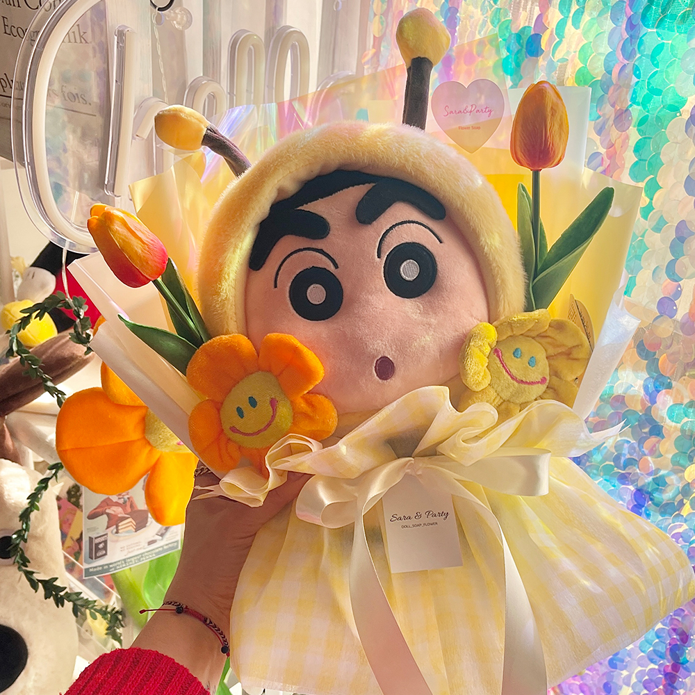 꿀벌 짱구 인형꽃다발 졸업식 입학식 발표회 재롱잔치 - 상세 이미지 2