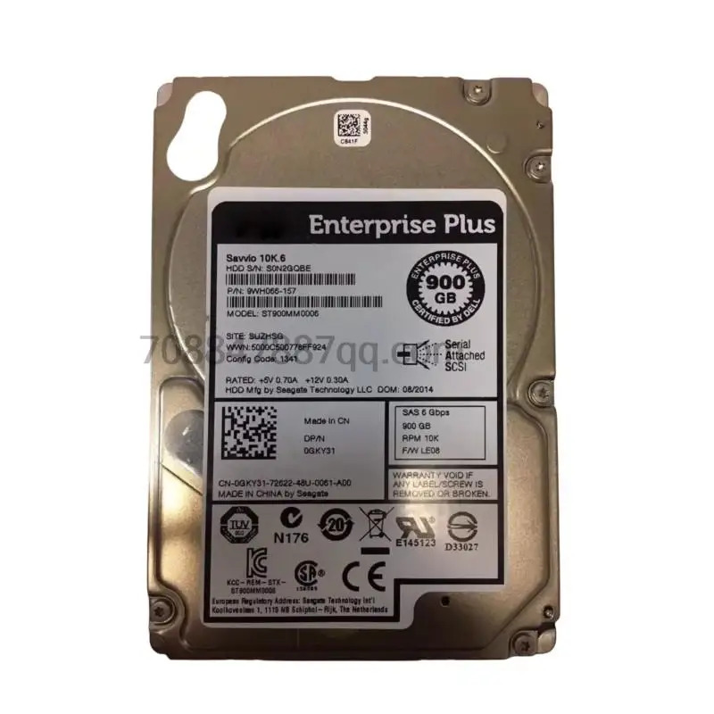 원본 ST900MM0006 0GKY31 900G 10K SAS 2.5 SC