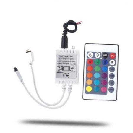 RGB컨트롤 RGB LED바 모듈 컨트롤러 무선리모콘 12V 24V