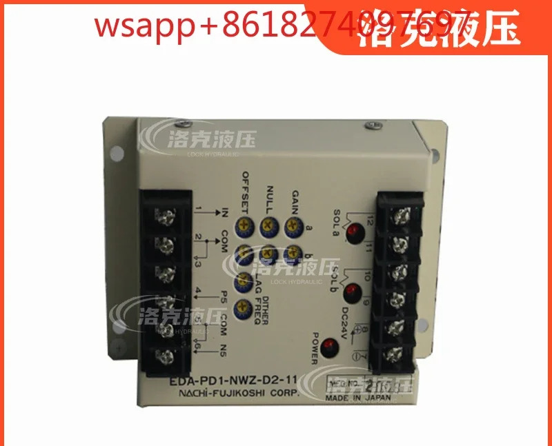 닛폰 후지츠 NACHI 비례 증폭기 EDC-PC6-AWZ-D2-20 EDA-PD1