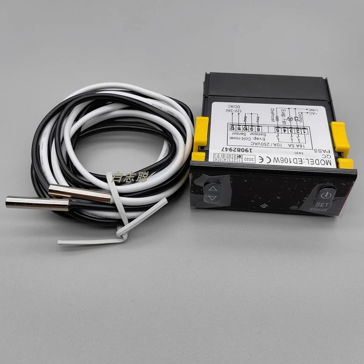 ED106W 12 24VAC/DC 냉장 트럭 전온도 조절기 지능형 컨트롤러
