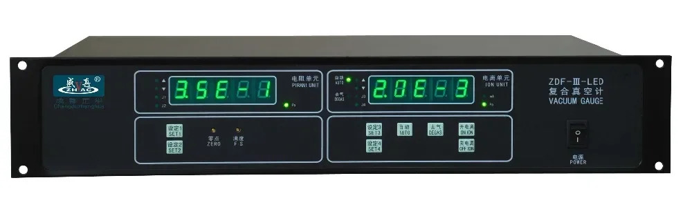 ZHVAC /Reborn 진공 게이지 복합 미터/진공 금속화 기계ZDF-III-LED 압력