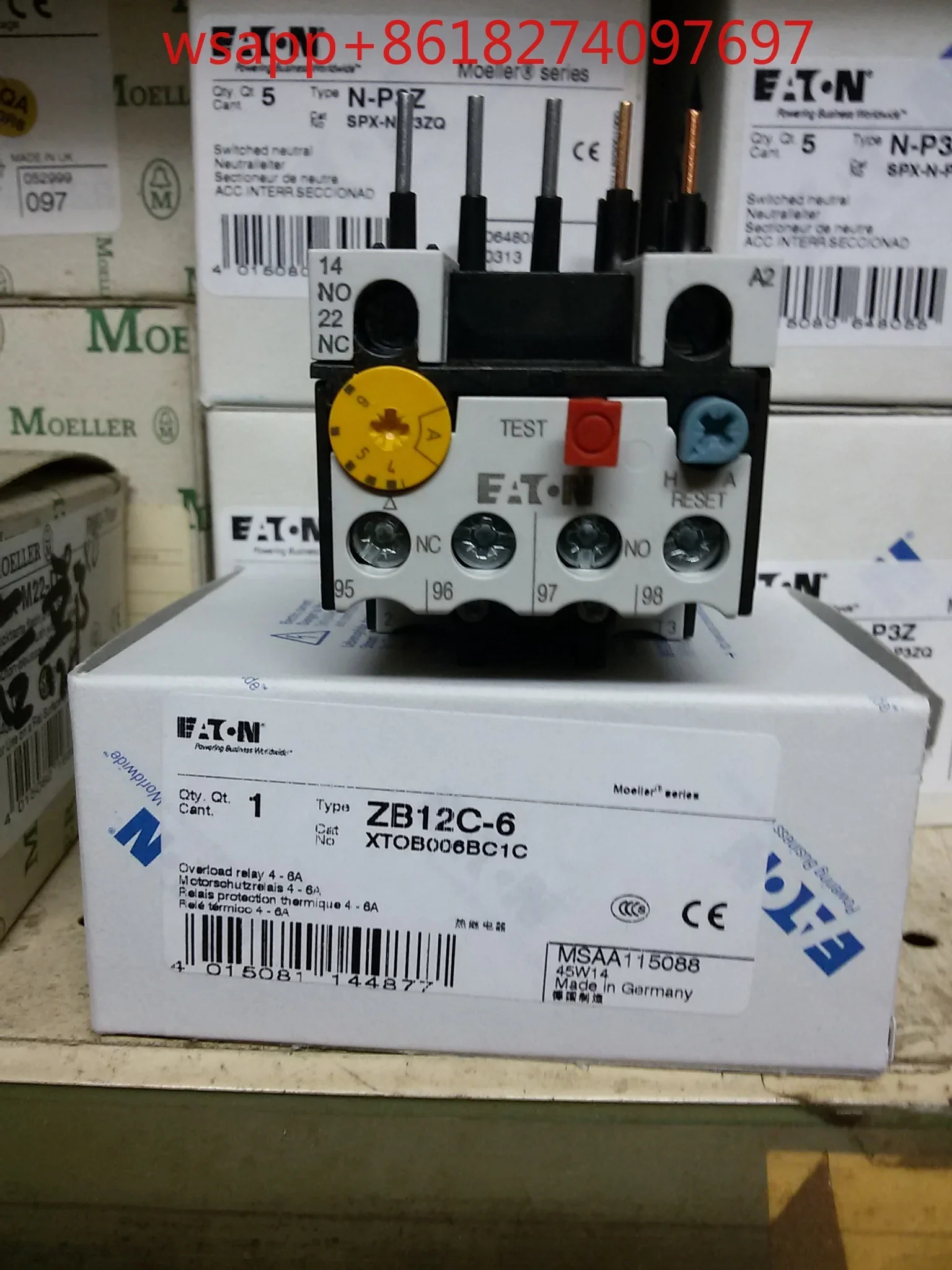 열 릴레이 ZB12C-0.16 0.24 0.4 0.6 1 1.6 2.4 4 612 16