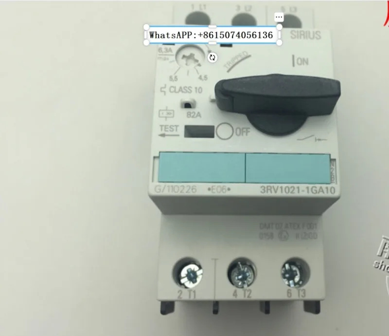 오리지널 모터 스위치 회로차단기 3RV1021-1GA10 3RV1021-1JA10
