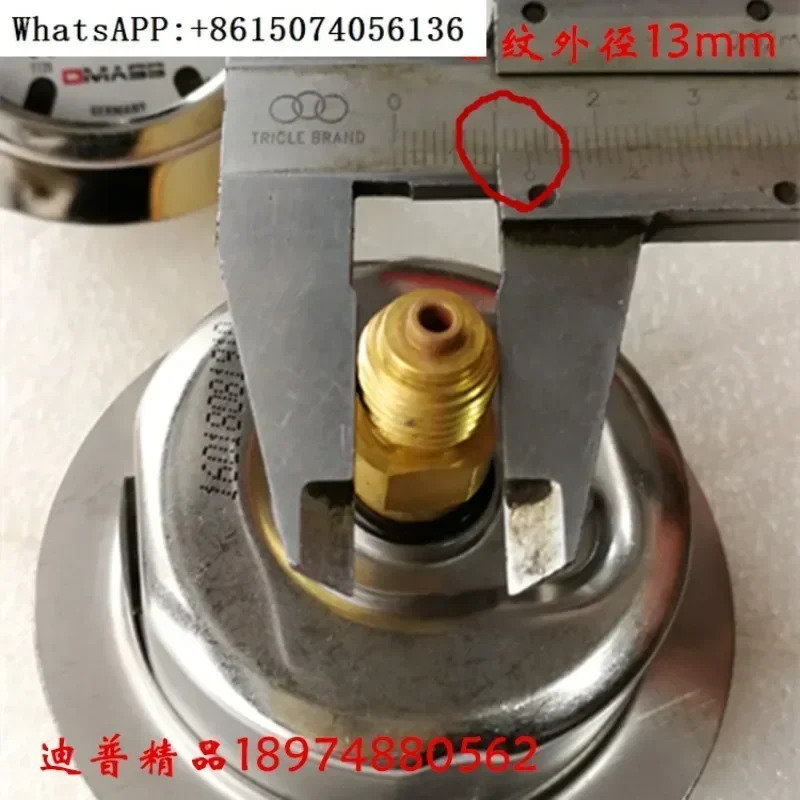 펌프 트럭 압력 게이지 차량 탑재 크레크레범위 625 40Mpa Zhonglian PSI 범위를 확인하십시오.