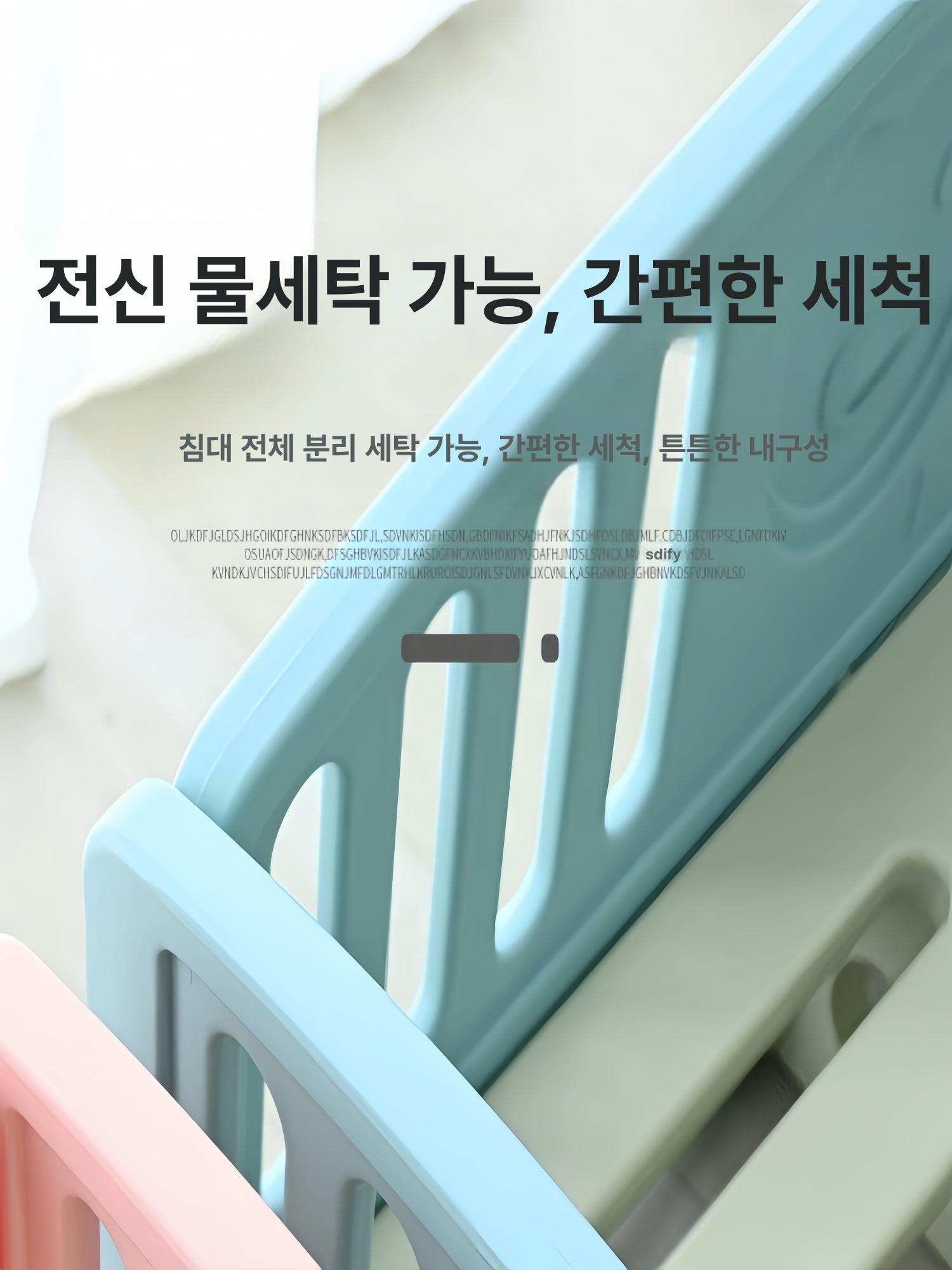 강아지 고양이 애견 소파 푹신한 쿠션 메모리폼 정형외과 심플 미디엄 플럼그린 침대 싱글 침대 쿠션없음 - 상세 이미지 3
