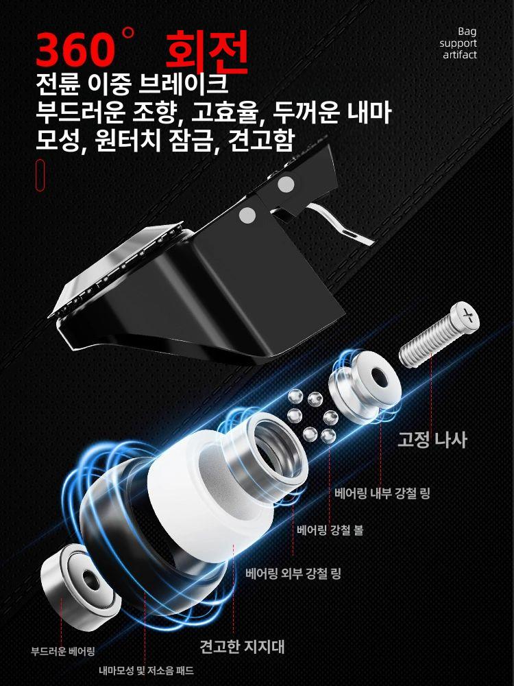 마대걸이 프레임 마대거치대 일반모델 원형 홀더 지지대 대용량 바퀴없음 톤백 거치대 - 상세 이미지 4