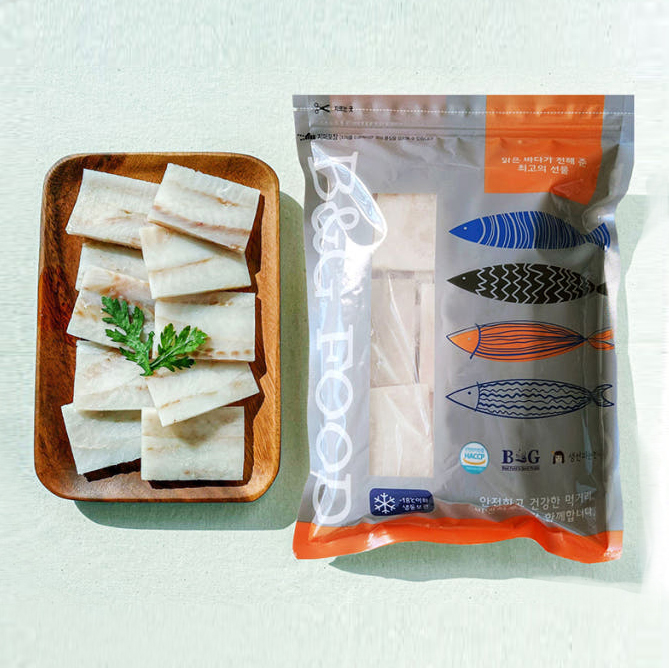 생선파는언니 / 동태 손질 가시제거 흰살 네모동태살 1kg / 동태전 명절전 - 상품 이미지