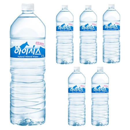 마린바니 롯데 아이시스 산림수 2L 6펫 커피 블랙커피 식품