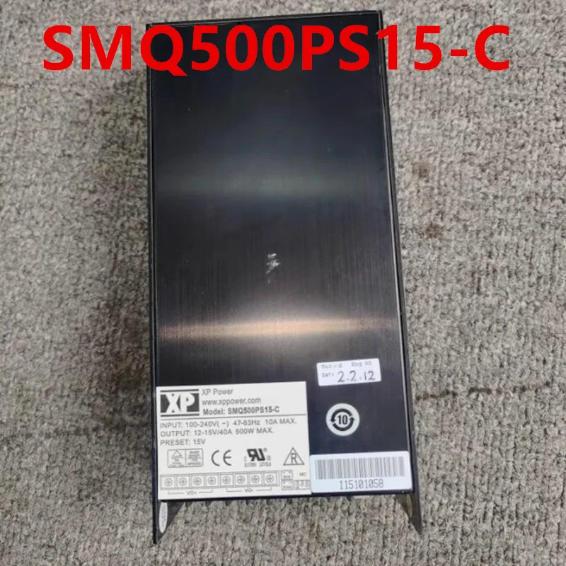 XP POWER 15V40A 500W SMQ500PS15-C거새 전원공급장치