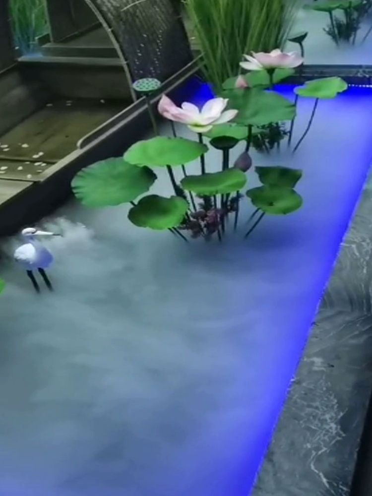 안개 발생기 수족관용 분무기 연무기 인공폭포용 실내 6헤드 전원변압기미포함 - 상품 이미지