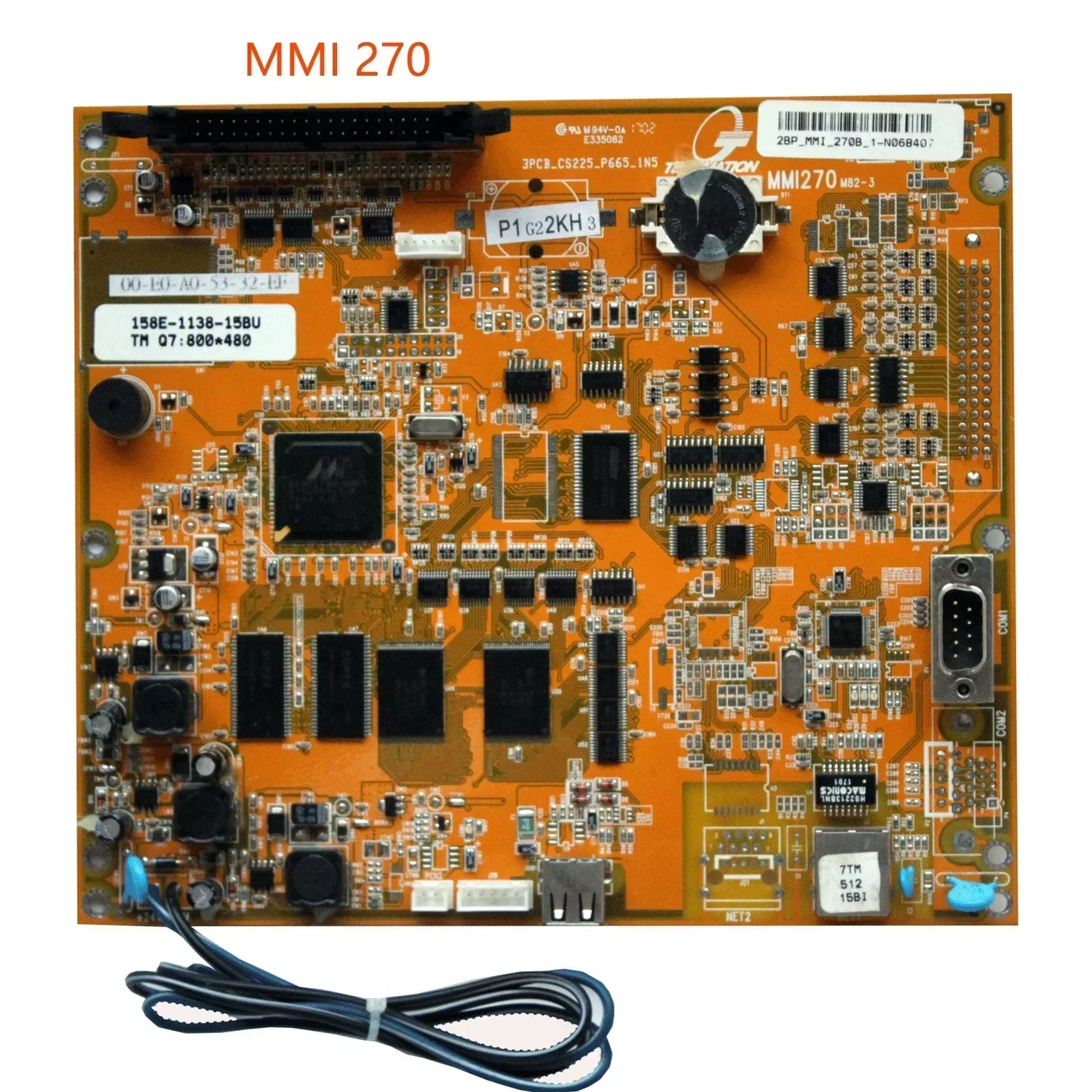 8 인치 디스플레이 techmation mmi270m8 보드 티 MMI270 270 CPU