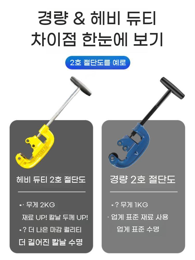 커팅기 파이프 배관 금속 튜브 절단기 커터 커터기 - 상세 이미지 3