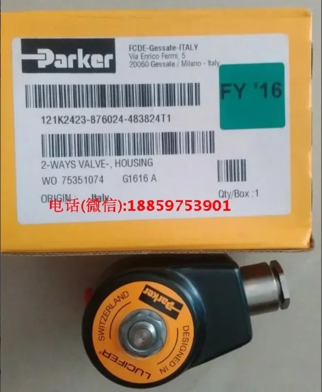 솔레노이드 밸브 P-ARKER 121K2423 121k622 0 9321 6423 8321