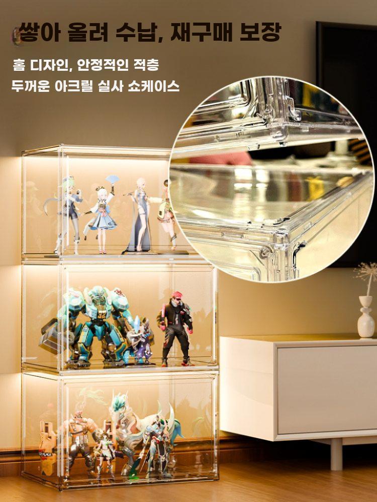 초대형 아크릴 진열장 장식품 가정용 수납장 전시 - 상세 이미지 5