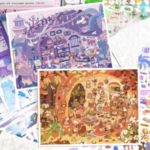 3d 방꾸미기 스티커 대형 봄날만개 실사용 후기 | 효과 있을까? - 상품 이미지 2