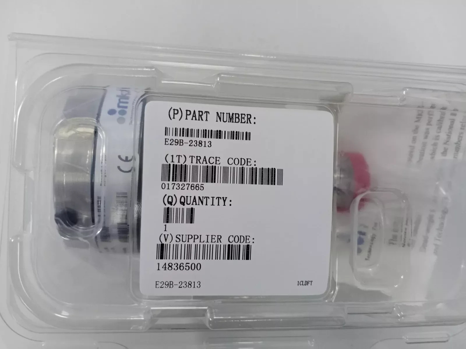 MKS E29B-23813 진공 압력 게이지 중고