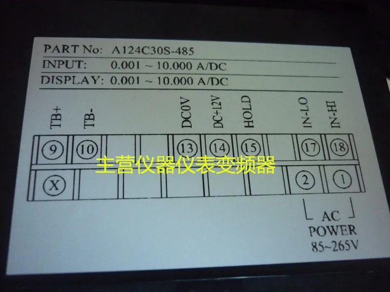 JY-TECK 통신 전류계 A124C30S-485 A124C30S-12T-485 대만산