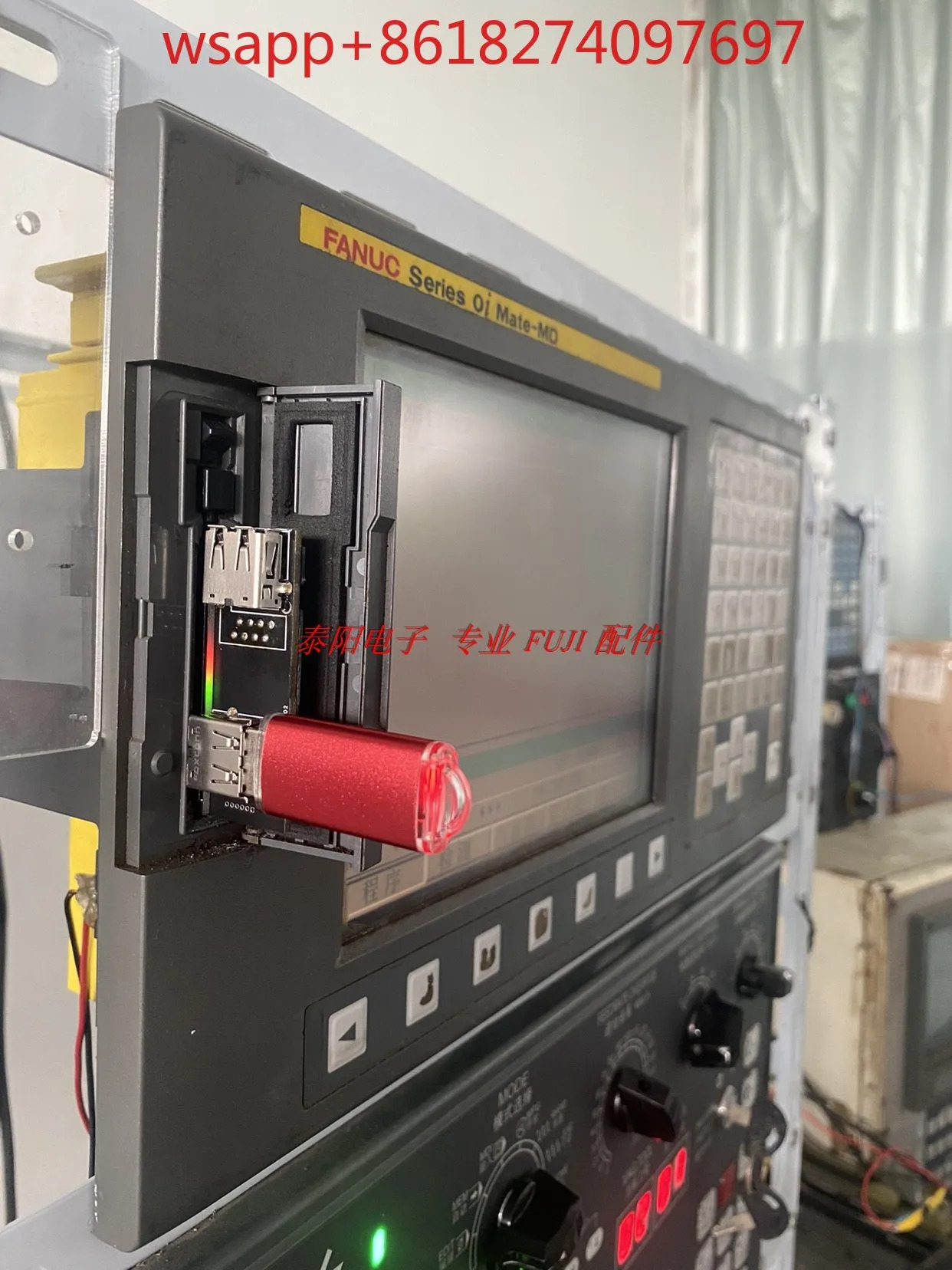 CNC 공작 기계 CF 카드-USB 카드 슬롯-USB 듀얼 USB 포트
