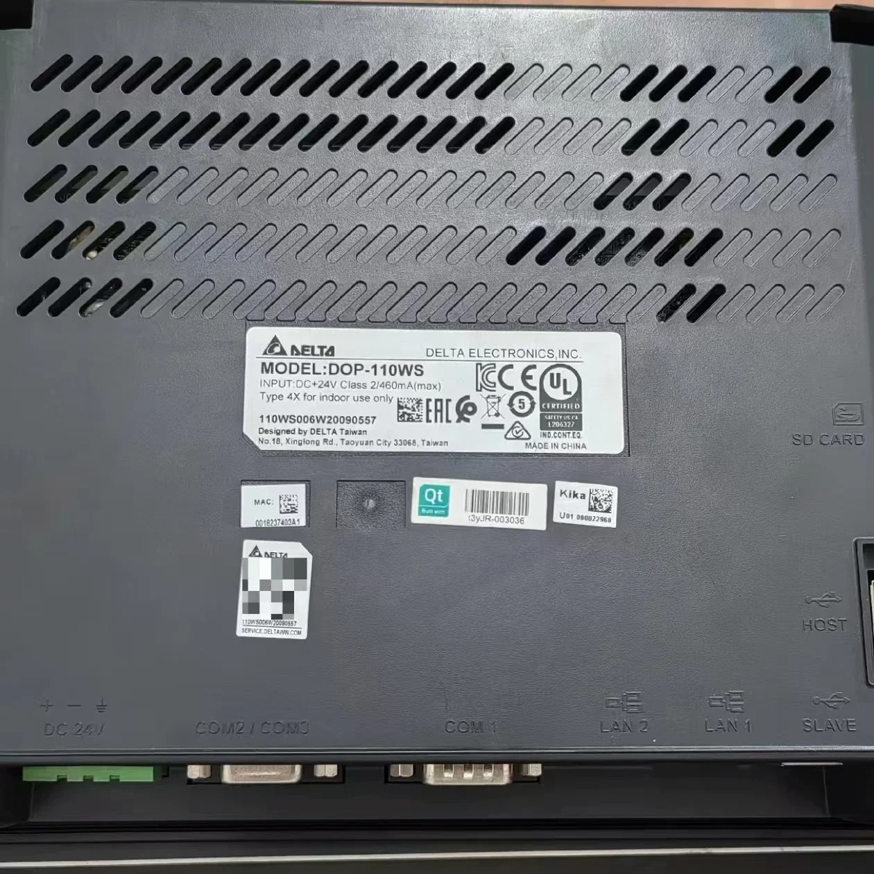 터치 패널 HMI DOP-110WS