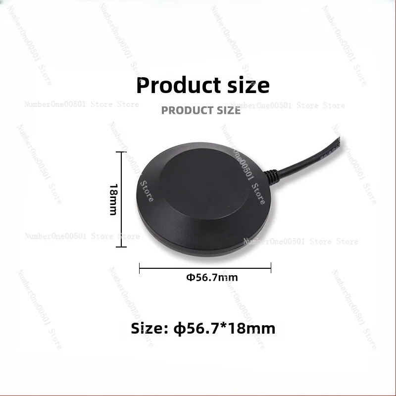 USB 수신기 GPS Beidou 포지셔닝 모듈 컴퓨터 노트북 자동차 타이밍 속도 측정 안테나 BN-808