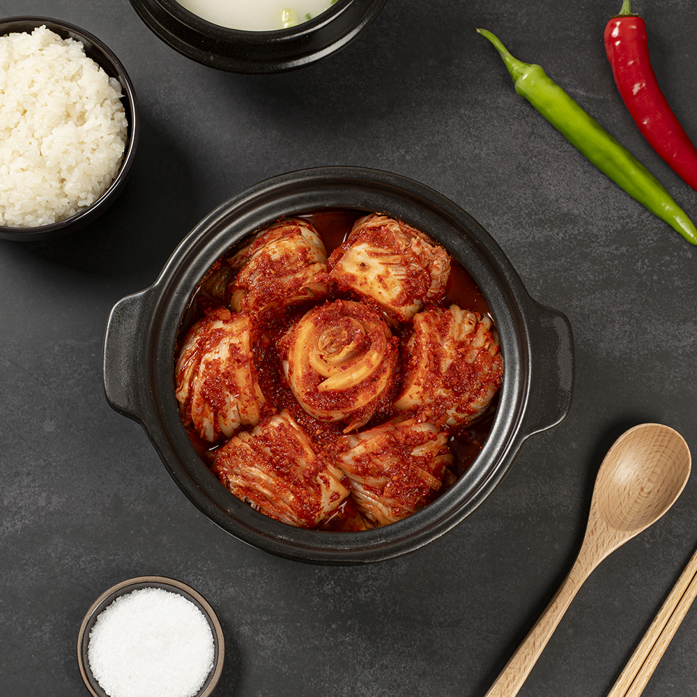 진백김치 생김치 배추 포기 국산 김치 김장 업소용 경상도 김치 주문 택배 10kg, 1개 - 상세 이미지 4