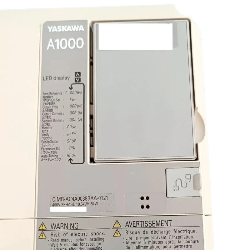 CIMR-AC4A0038BAA-0121 Yaskawa 신속