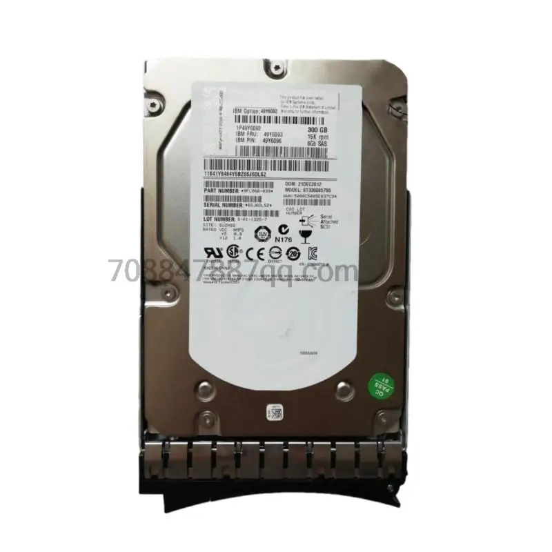 원본 300G 15K SAS 3.5 49Y6092 49Y6093 X3650 M4