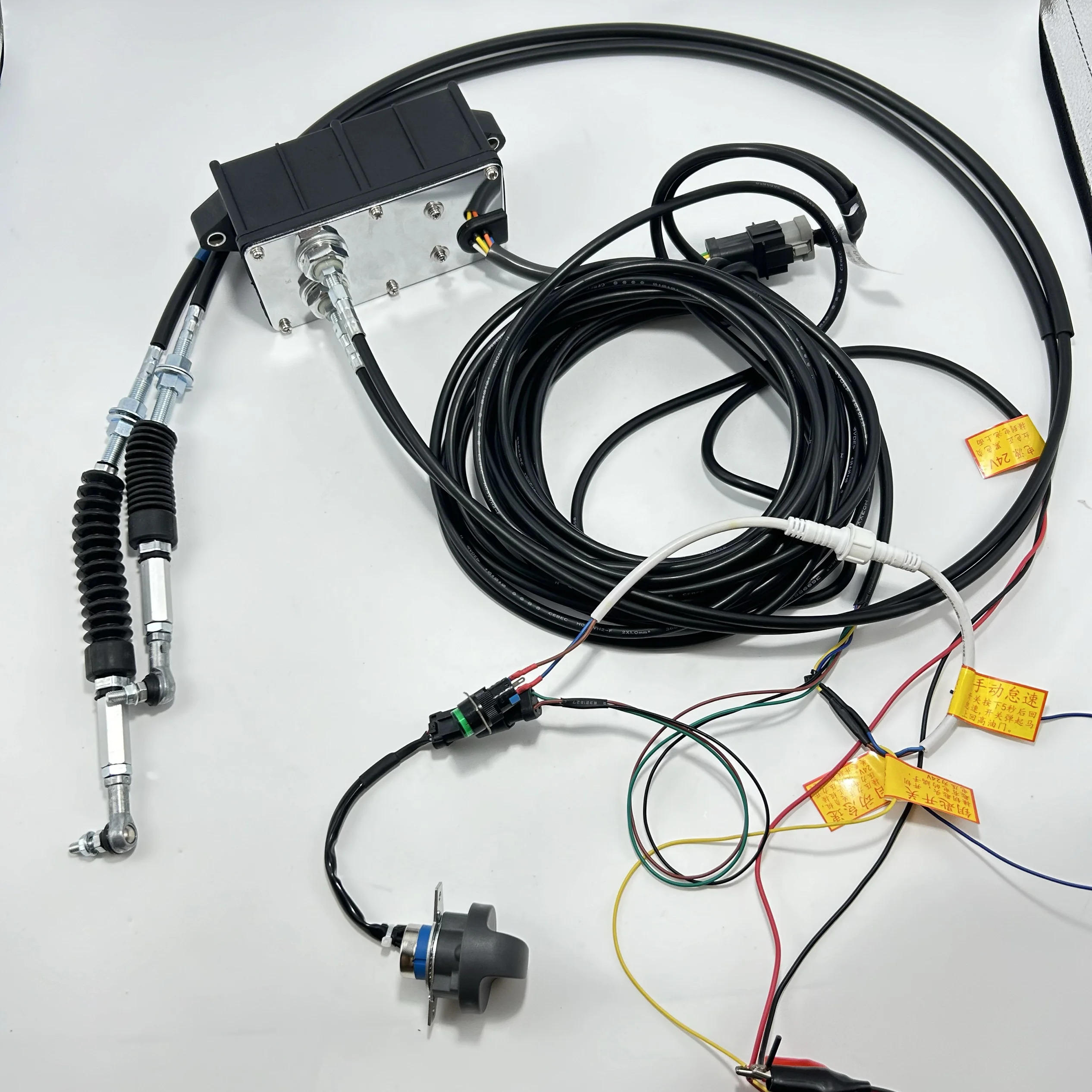 굴삭기 범스로틀 모터 12V/24V 자동 유휴 전천후 킹