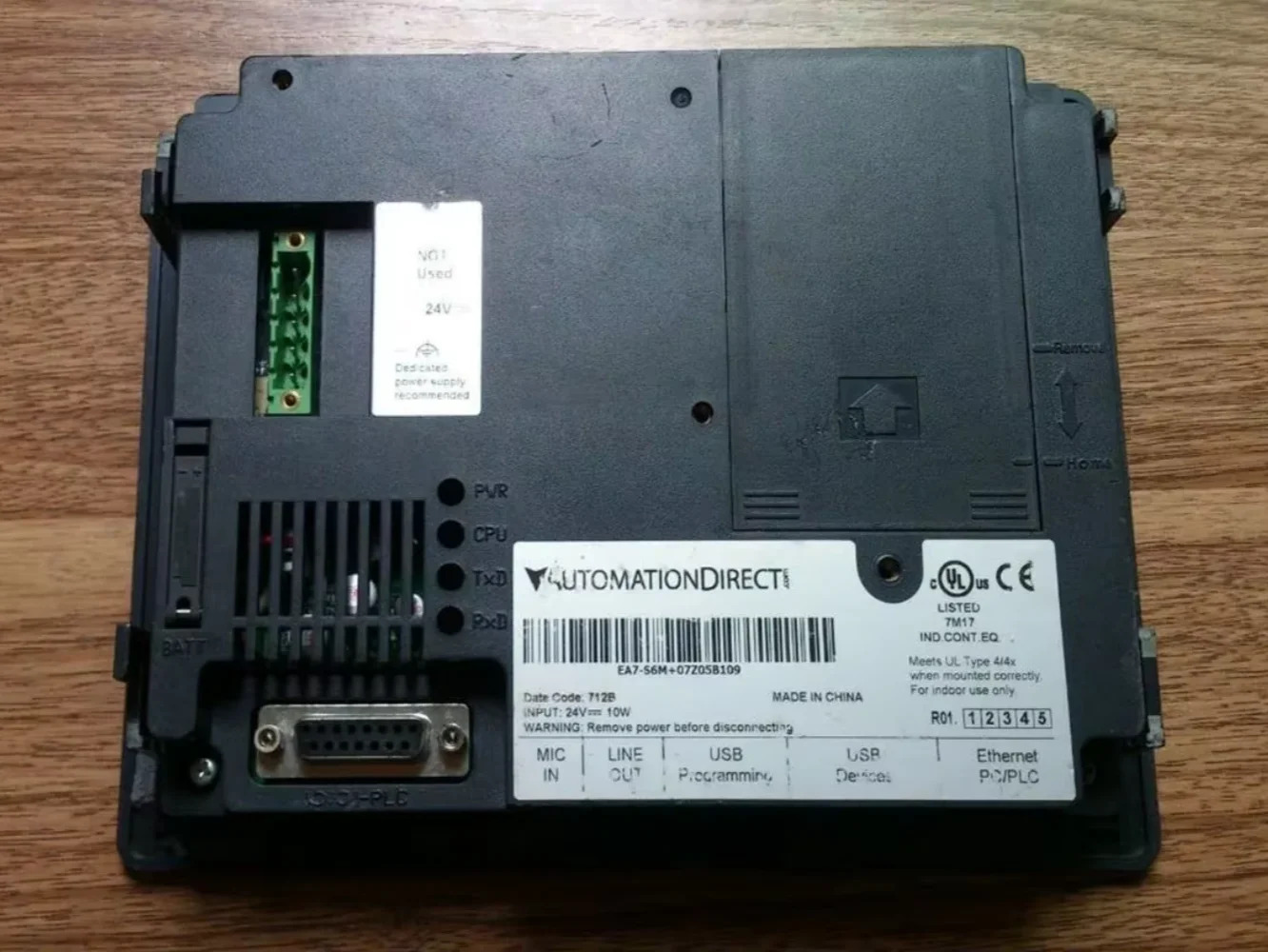 EA7-S6M 터치스크린 HMI